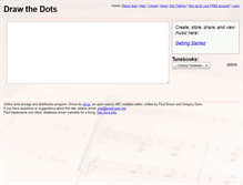 Tablet Screenshot of drawthedots.com